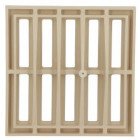 Image du produit : Grille 20 x 20 - largeur 200mm - longueur 200mm couleur Sable Nicoll | GR20S