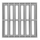 Image du produit : Grille 25 x 25 - largeur 250mm - longueur 250mm couleur Gris clair Nicoll | GR25