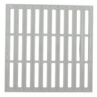 Image du produit : Grille 40 x 40 - largeur 400mm - longueur 400mm couleur Gris clair Nicoll | GR40