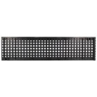 Image du produit : Grille PVC - A15 - L100 int Connecto couleur Gris anthracite Nicoll | GR77PK