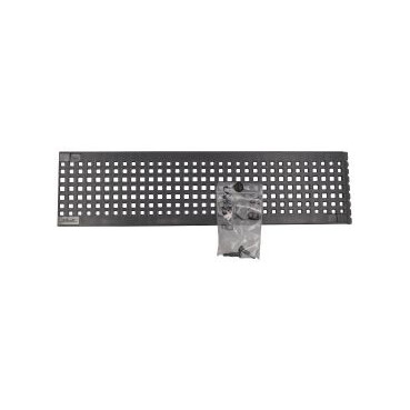 Grille PVC - A15 - L100 int Connecto couleur Gris anthracite Nicoll | GR77PK