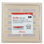 Image du produit : Grille avec cadre 20 x 20 - largeur 200mm - longueur 200mm couleur Sable Nicoll | GRC20S