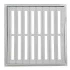 Image du produit : Grille avec cadre 30 x 30 - largeur 300mm - longueur 300mm couleur Gris clair Nicoll | GRC30