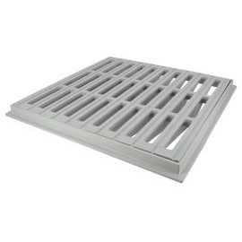 Grille avec cadre 40 x 40 -...