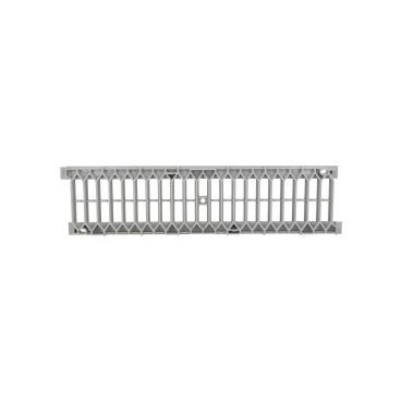 Grille PVC - A15 - L100 int Connecto couleur Gris clair Nicoll | GRL77