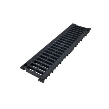 Grille PVC - A15 - L100 int Connecto couleur Gris anthracite Nicoll | GRL77K