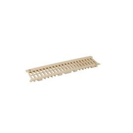 Grille PVC - A15 - L100 int Connecto couleur Sable Nicoll | GRL77S