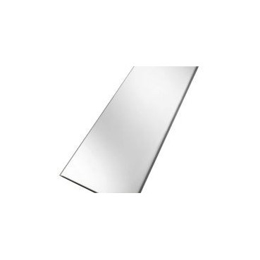 Grille de caniveaux de douche 50 mm inox réversible - largeur 47mm - longueur 745mm Nicoll | GSICAN80R