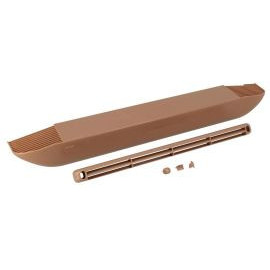 Solution aérau-acoustique - mortaise 250 x 12 pour menuiseries couleur Marron bois clair Nicoll | HF2243C