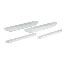 Solution aérau-acoustique - mortaise 210 x 8 pour menuiseries couleur Blanc Nicoll | HF4538