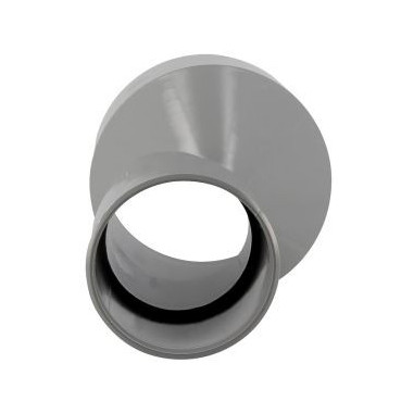 Réduction extérieure excentrée Mâle - Femelle diamètre Ø 125mm x 75mm Nicoll | IX5