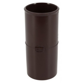 Manchon pour tube de descente cylindrique Ø 50 diamètre Ø 50mm couleur Marron Nicoll | JJGTM