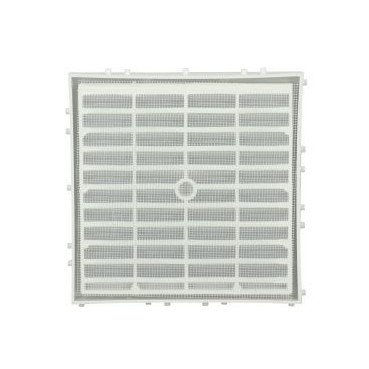 Grille de ventilation spécial façade à sceller/à combinaisons avec moustiquaire - hauteur 150mm - longueur 150mm couleur Blanc Nicoll | M114