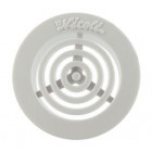 Image du produit : Grille de ventilation à visser ou à coller contre-cloison diamètre Ø 38mm couleur Blanc Nicoll | M33