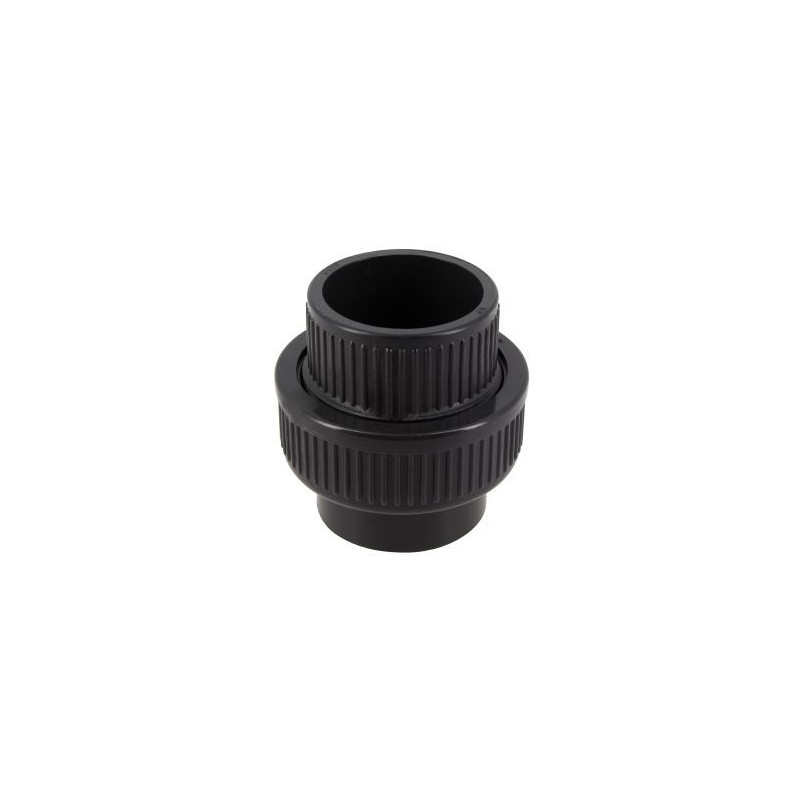 Union 3 pièces PVC pression (eau froide) diamètre Ø 50mm Nicoll | N50F