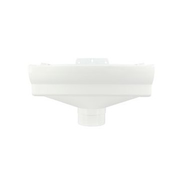 Naissance centrale à dilatation de gouttière à coller - LG28 diamètre Ø 80mm x 77mm couleur Blanc Nicoll | NAD28B