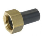 Image du produit : Union sur robinet compteur à écrou prisonnier PVC pression (eau froide) diamètre Ø 10mm x 16mm Nicoll | O16G