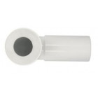 Image du produit : Pipe orientable d.100 joint 85/107 recoupable diamètre Ø 100mm Nicoll | PORTWC