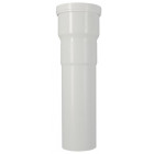 Image du produit : Raccord pour WC sortie droite diamètre Ø 85mm x 107mm x 100mm - longueur 400mm Nicoll | QW3340