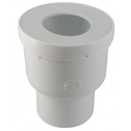 Raccord pour WC sortie droite diamètre Ø 85mm x 107mm x 90mm Nicoll | QW44