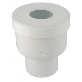 Raccord pour WC sortie droite diamètre Ø 65mm x 95mm x 80mm Nicoll | QW55