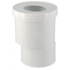 Image du produit : Raccord pour WC sortie droite excentrée diamètre Ø 85mm x 107mm x 100mm Nicoll | QW810E