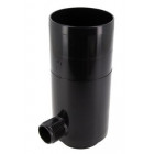 Image du produit : Récupérateur EP pour tube de descente cylindrique Ø 80 diamètre Ø 80mm couleur Noir Nicoll | REPTD80N