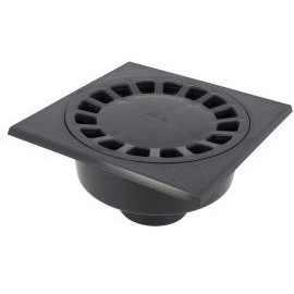 Siphon avec emboîture extérieure verticale diamètre Ø 75mm x 63mm x 179mm - largeur 200mm - longueur 200mm couleur Gris anthracite Nicoll | SC756