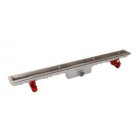 Image du produit : Caniveau de douche pour grille 50 mm sans grille diamètre Ø 40mm - largeur 95mm - longueur 990mm Nicoll | SICAN100