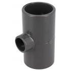 Image du produit : Té réduit PVC pression (eau froide) diamètre Ø 50mm x 25mm Nicoll | T502F