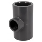 Image du produit : Té réduit PVC pression (eau froide) diamètre Ø 63mm x 40mm Nicoll | T634F