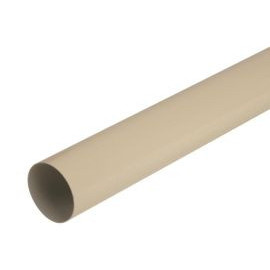 Tube de descente cylindrique Ø 100 diamètre Ø 100mm couleur Sable Nicoll | TD1002S