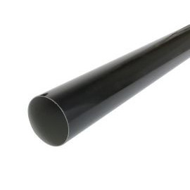 Tube de descente cylindrique Ø 100 diamètre Ø 100mm couleur Noir Nicoll | TD1003N