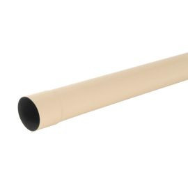 Tube de descente cylindrique Ø 100 diamètre Ø 100mm couleur Sable Nicoll | TD1003PS