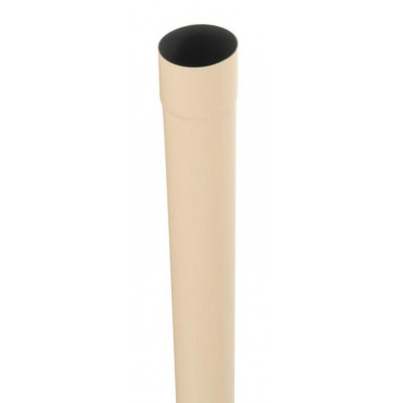 Tube de descente cylindrique Ø 100 diamètre Ø 100mm couleur Sable Nicoll | TD100PS