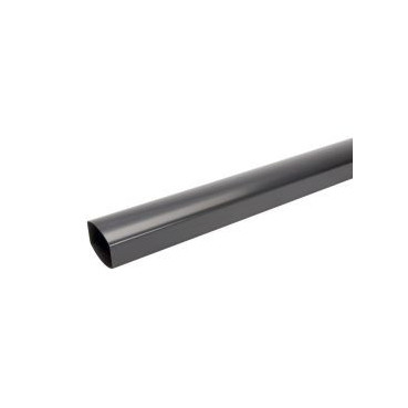 Tube de descente ovoïde 105x76 diamètre Ø 105mm x 76mm couleur Gris anthracite Nicoll | TD1073A