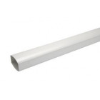 Image du produit : Tube de descente ovoïde 105x76 diamètre Ø 105mm x 176mm couleur Blanc Nicoll | TD107B