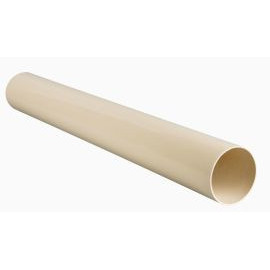 Tube de descente cylindrique Ø 125 diamètre Ø 125mm couleur Sable Nicoll | TD125S