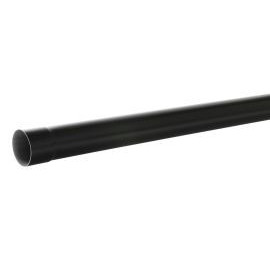 Tube de descente cylindrique Ø 80 diamètre Ø 80mm couleur Noir Nicoll | TD802PN