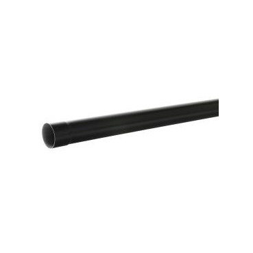 Tube de descente cylindrique Ø 80 diamètre Ø 80mm couleur Noir Nicoll | TD80PN