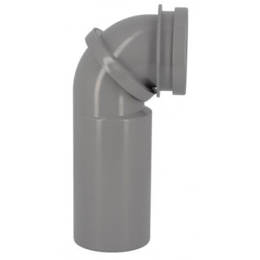 Pipe d'évacuation bâti-support diamètre Ø 100mm - longueur 250mm Nicoll | UPORTBAT