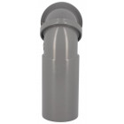 Image du produit : Pipe d'évacuation bâti-support diamètre Ø 100mm - longueur 250mm Nicoll | UPORTBAT