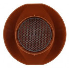 Image du produit : Chapeau de ventilation simple avec moustiquaire Atemax diamètre Ø 100mm couleur Rouge Terracotta Nicoll | VVM10T