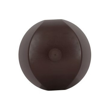 Chapeau de ventilation simple avec moustiquaire Atemax diamètre Ø 125mm couleur Marron Nicoll | VVM12M