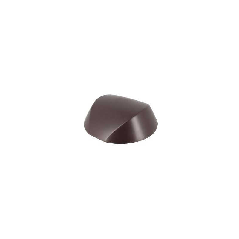 Chapeau de ventilation simple avec moustiquaire Atemax diamètre Ø 160mm couleur Marron Nicoll | VVM16M