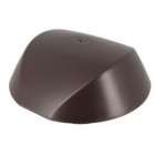 Image du produit : Chapeau de ventilation simple Atemax diamètre Ø 160mm couleur Marron Nicoll | VVS16M