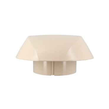 Chapeau de ventilation simple Atemax diamètre Ø 160mm couleur Sable Nicoll | VVS16S