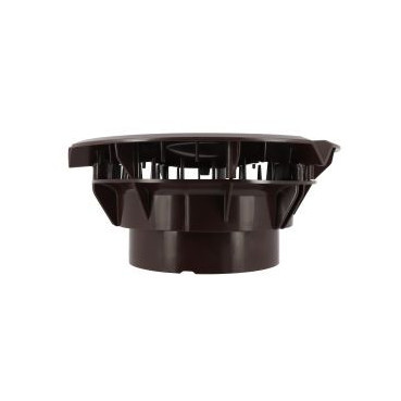 Chapeau aéraulique simple Atemax diamètre Ø 160mm couleur Marron Nicoll | VXS16M