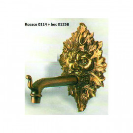 Rosace lion / acanthe | 0114