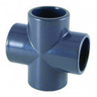 Image du produit : Croix PVC pression 05 28 - 63 mm CEPEX | 02236